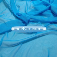 Ткань Сетка стрейч (бирюза голубая)